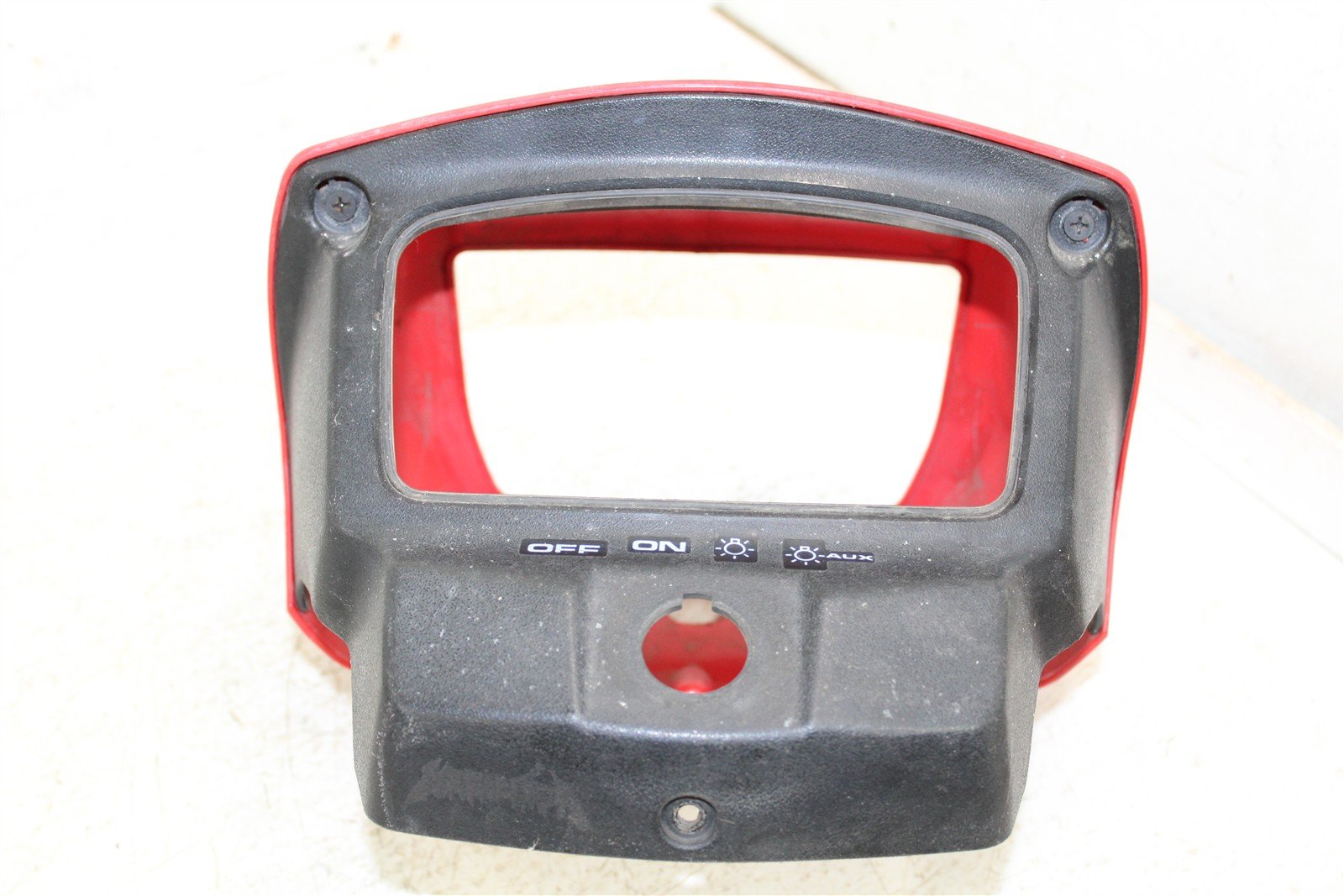 2003 Suzuki Vinson 500 4x4 Upper Headlight Housing Speedometer Mount Cover 43057