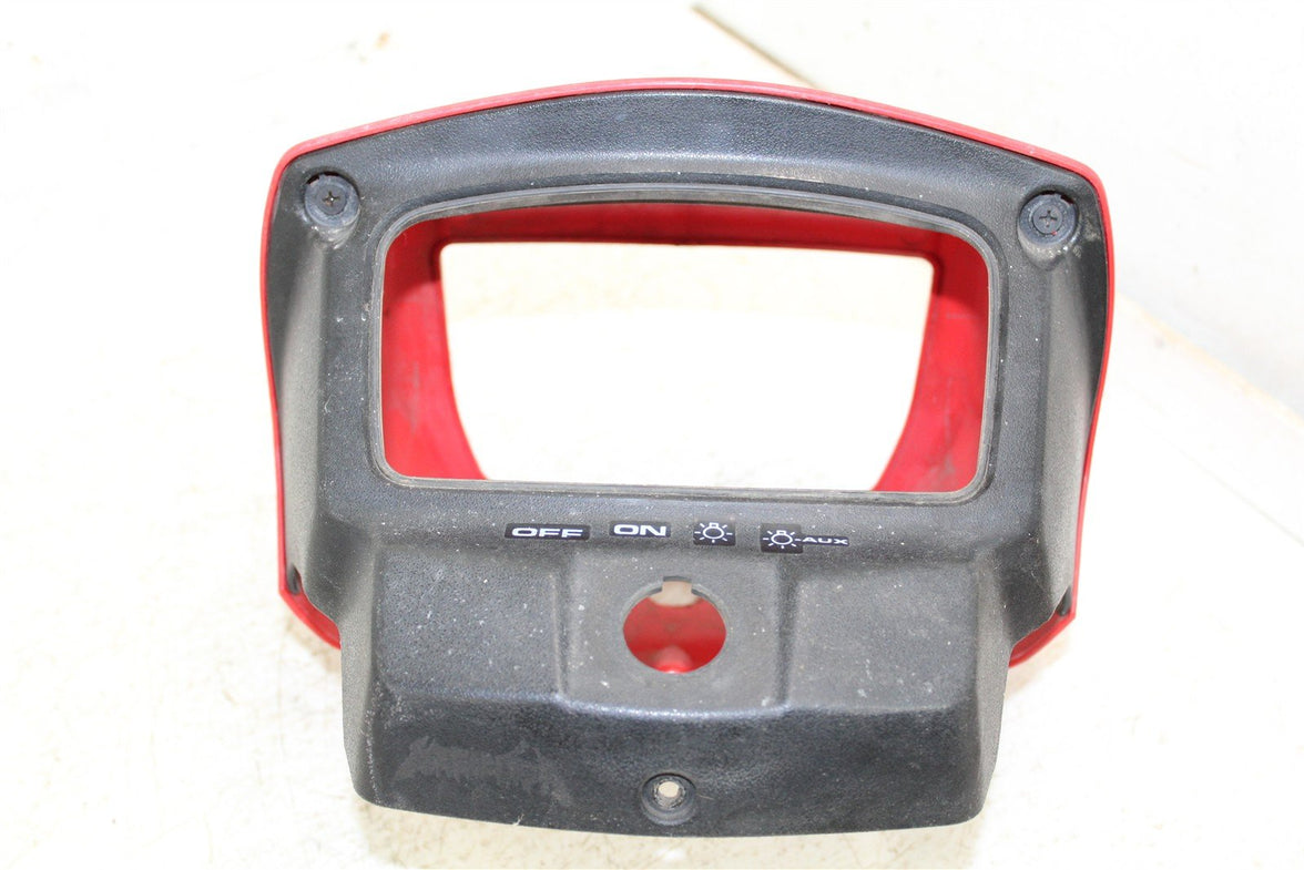 2003 Suzuki Vinson 500 4x4 Upper Headlight Housing Speedometer Mount Cover 43057