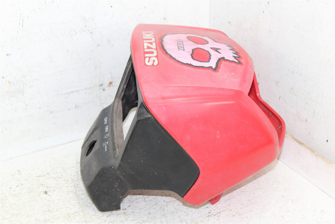 2003 Suzuki Vinson 500 4x4 Upper Headlight Housing Speedometer Mount Cover 43057