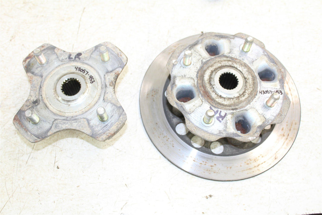 2003 Suzuki Vinson 500 4x4 Rear Hubs Wheel Mounts 43057