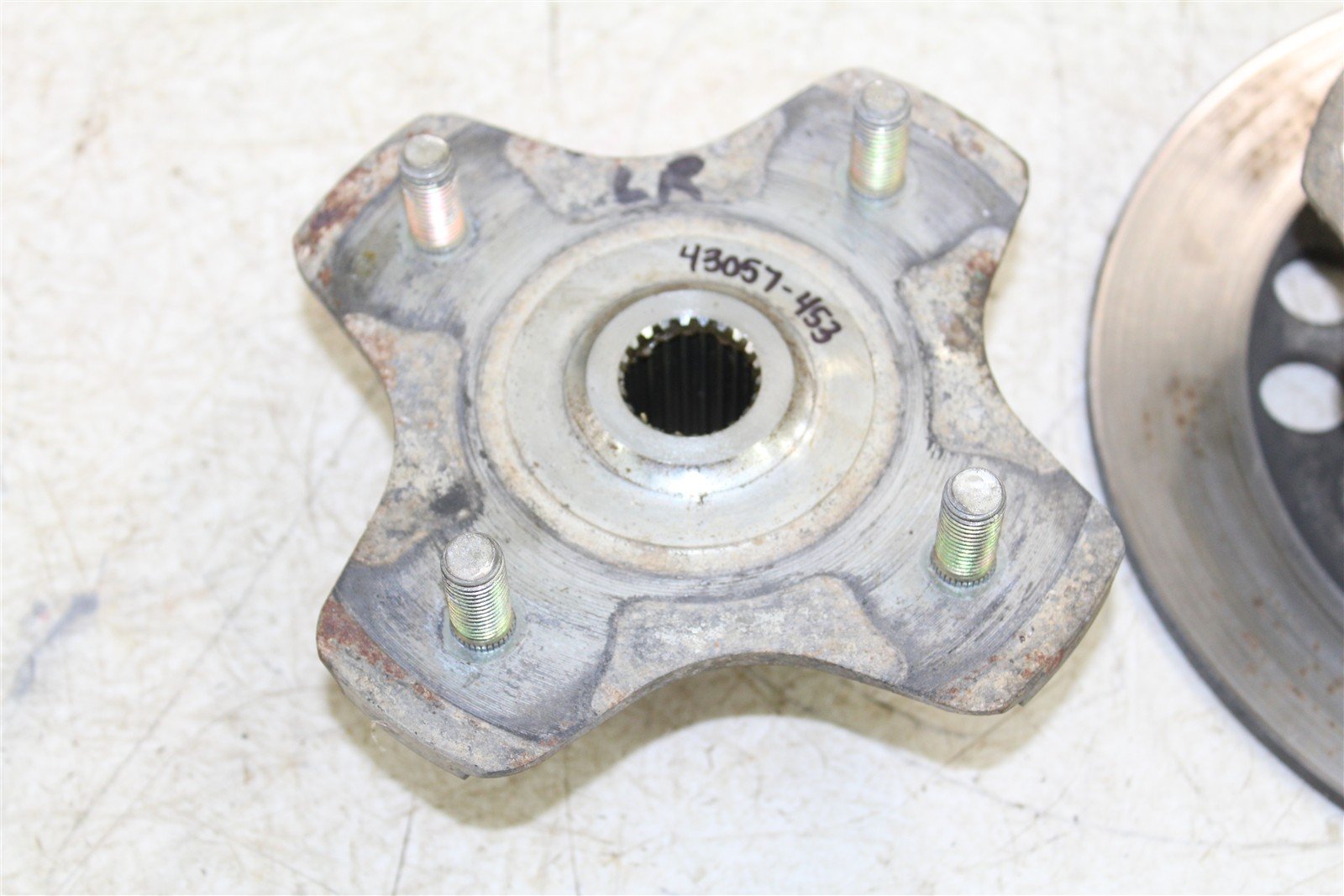2003 Suzuki Vinson 500 4x4 Rear Hubs Wheel Mounts 43057