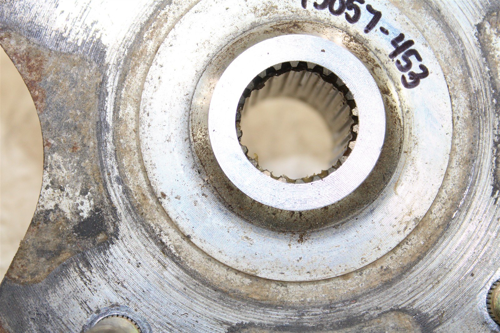 2003 Suzuki Vinson 500 4x4 Rear Hubs Wheel Mounts 43057