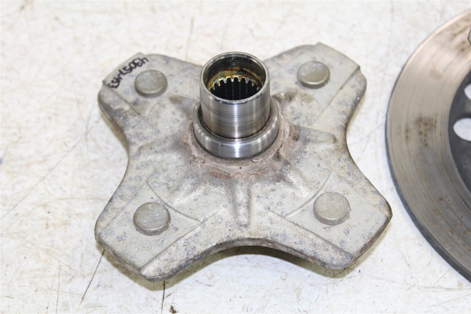 2003 Suzuki Vinson 500 4x4 Rear Hubs Wheel Mounts 43057