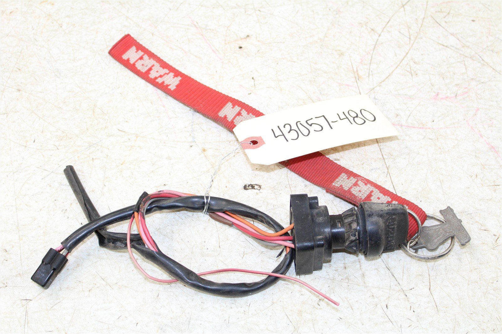 2003 Suzuki Vinson 500 4x4 Key Ignition Switch 43057