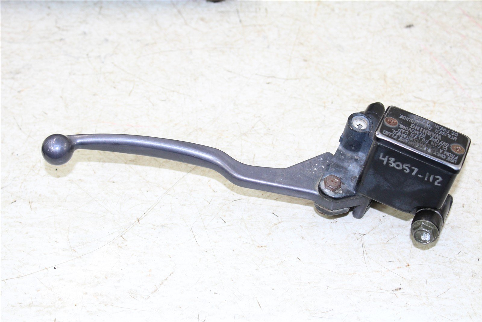 2003 Suzuki Vinson 500 4x4 Front Brake Master Cylinder Lever 43057