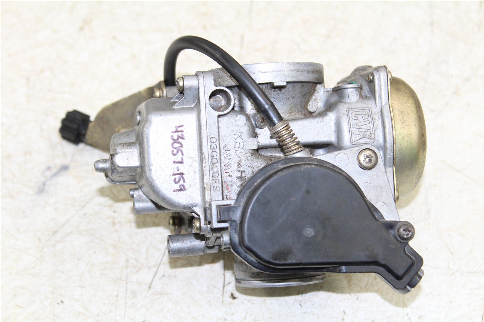 2003 Suzuki Vinson 500 4x4 Keihin Carburetor Carb Fuel Intake 43057