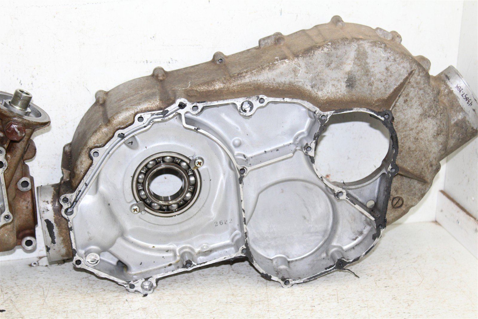 2003 Suzuki Vinson 500 4x4 Right Engine Crankcase w/ Inner Clutch Cover 43057
