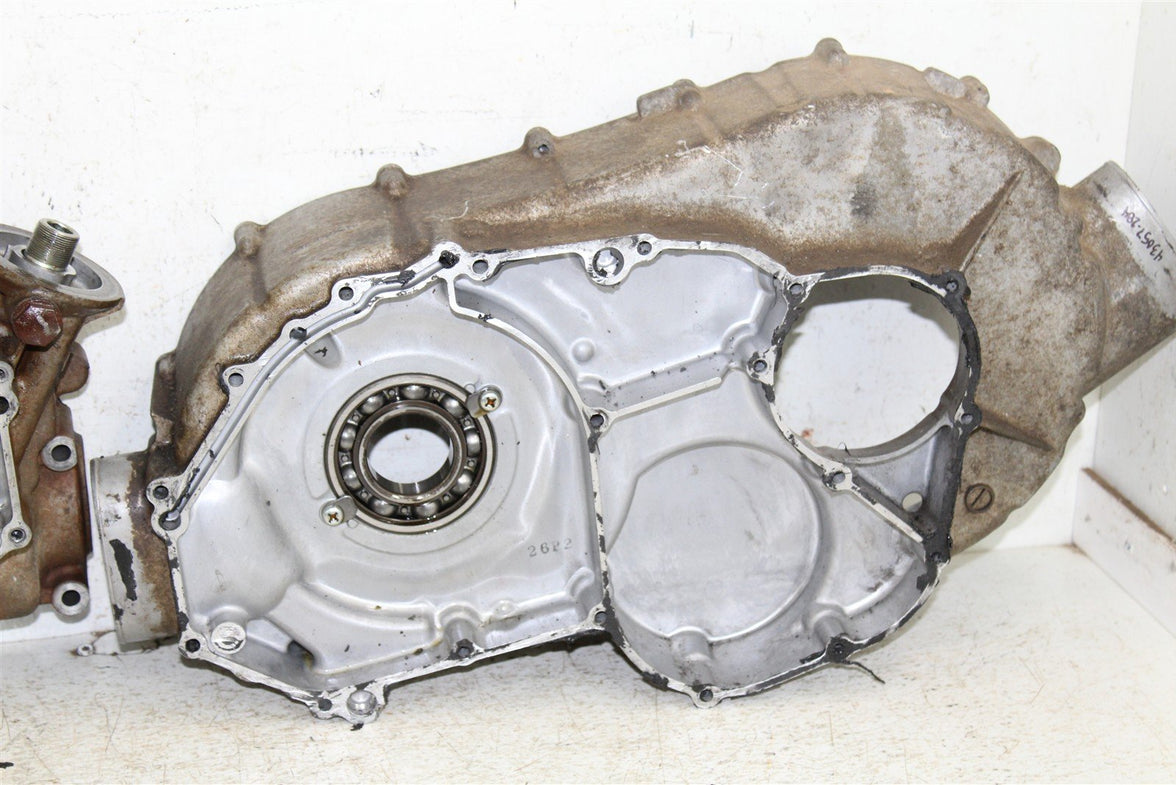 2003 Suzuki Vinson 500 4x4 Right Engine Crankcase w/ Inner Clutch Cover 43057