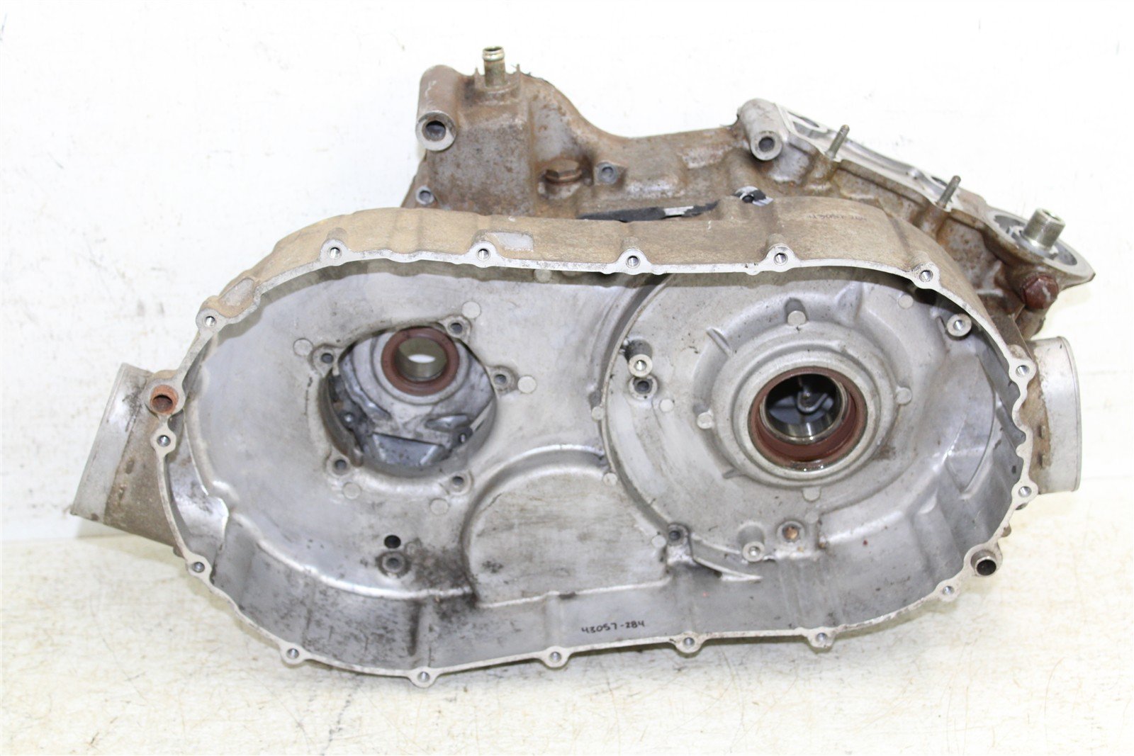 2003 Suzuki Vinson 500 4x4 Right Engine Crankcase w/ Inner Clutch Cover 43057