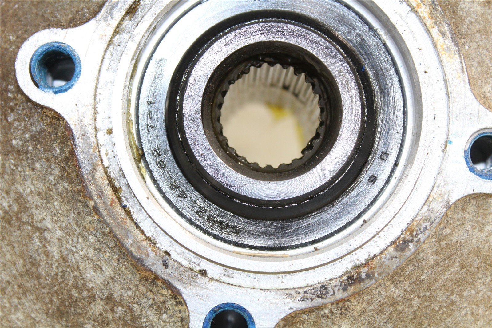 2003 Suzuki Vinson 500 4x4 Rear Differential 43057
