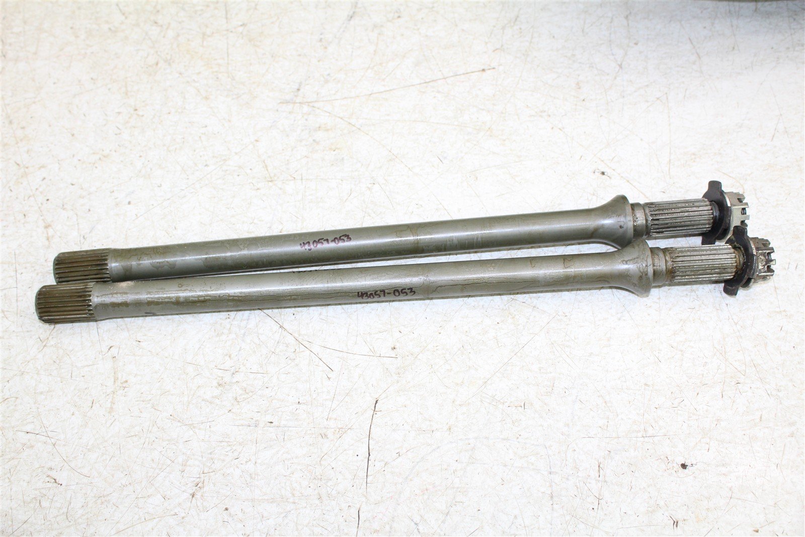 2003 Suzuki Vinson 500 4x4 Rear Drive Axles Left Right 43057