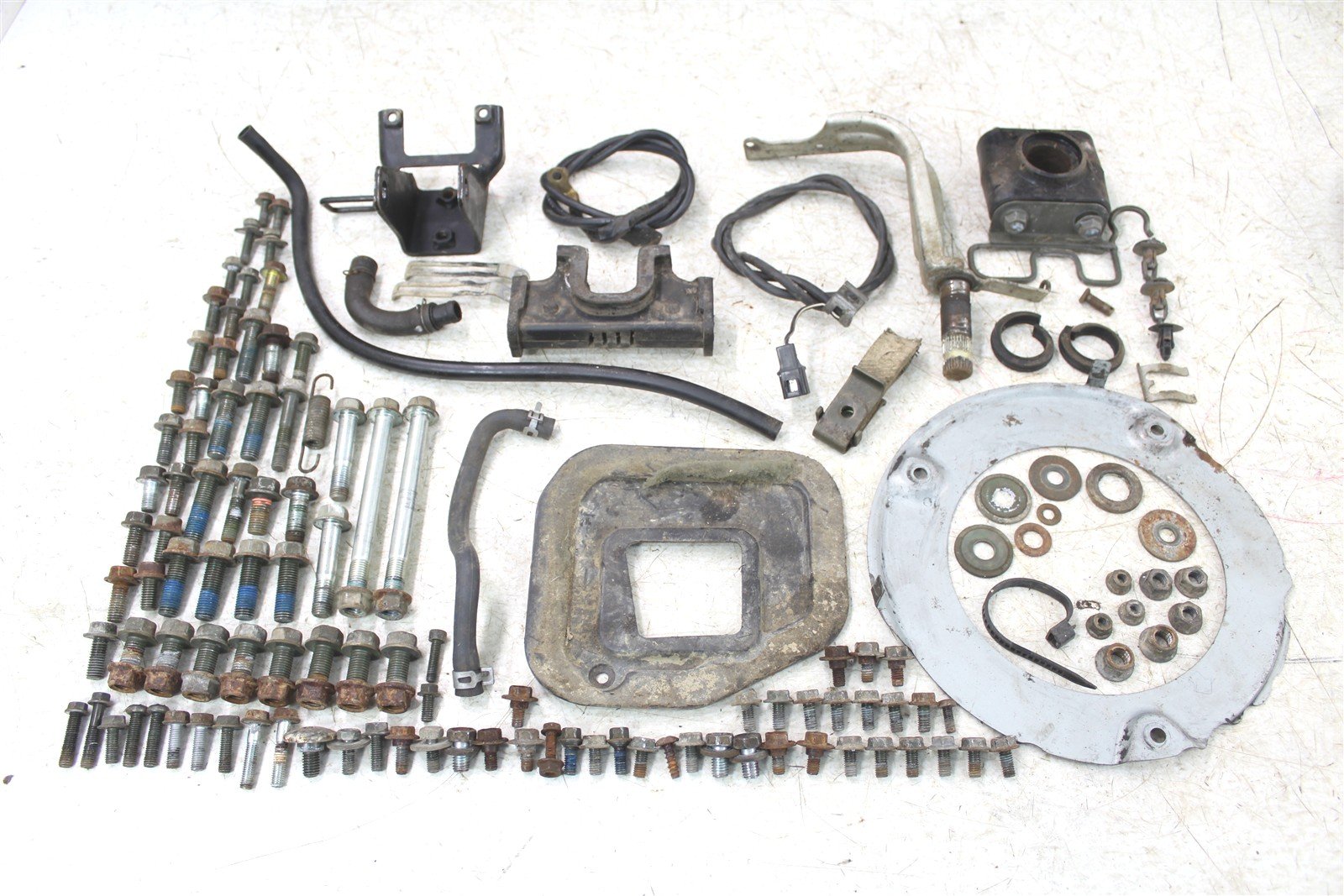 2003 Suzuki Vinson 500 4x4 Chassis Bolt Kit Hardware Clamp Mount Hose 43057