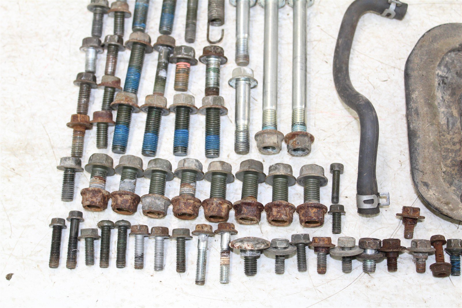 2003 Suzuki Vinson 500 4x4 Chassis Bolt Kit Hardware Clamp Mount Hose 43057