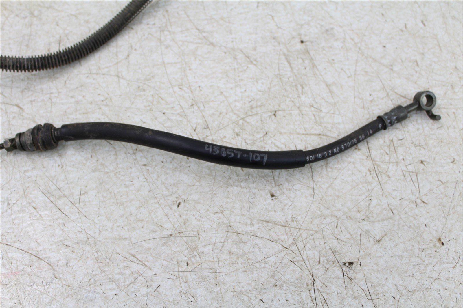 2003 Suzuki Vinson 500 4x4 Front Brake Hose Line 43057