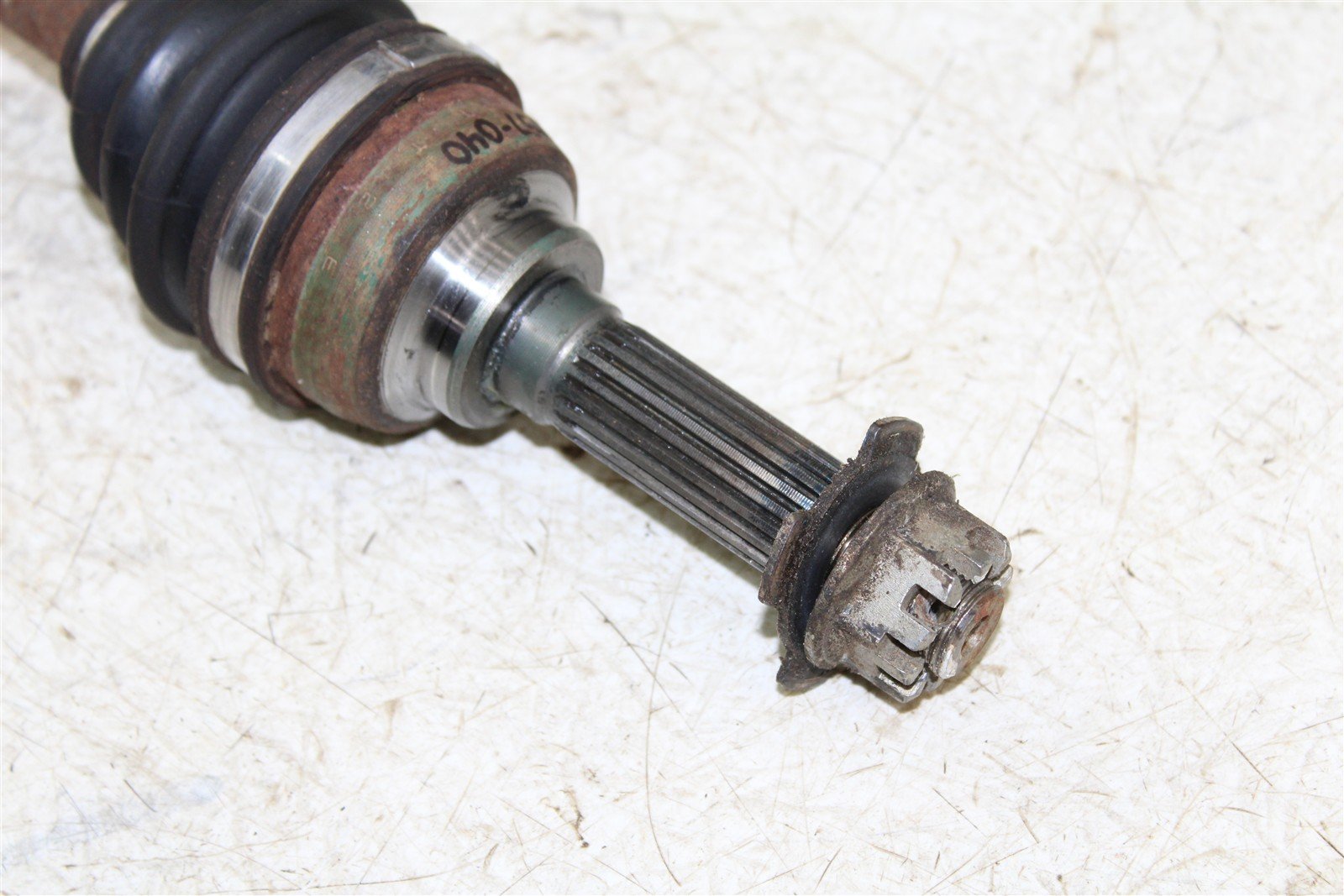 2003 Suzuki Vinson 500 4x4 Left Front CV Axle Boot Straight 43057