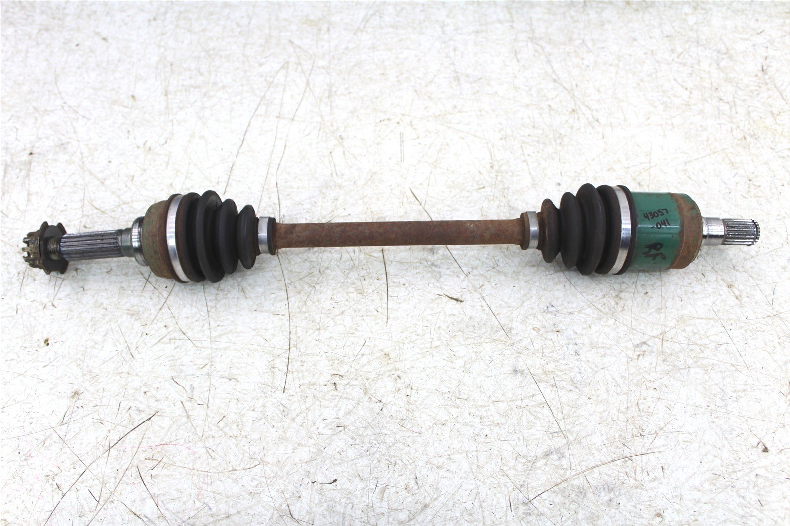 2003 Suzuki Vinson 500 4x4 Right Front CV Axle Boot Straight 43057