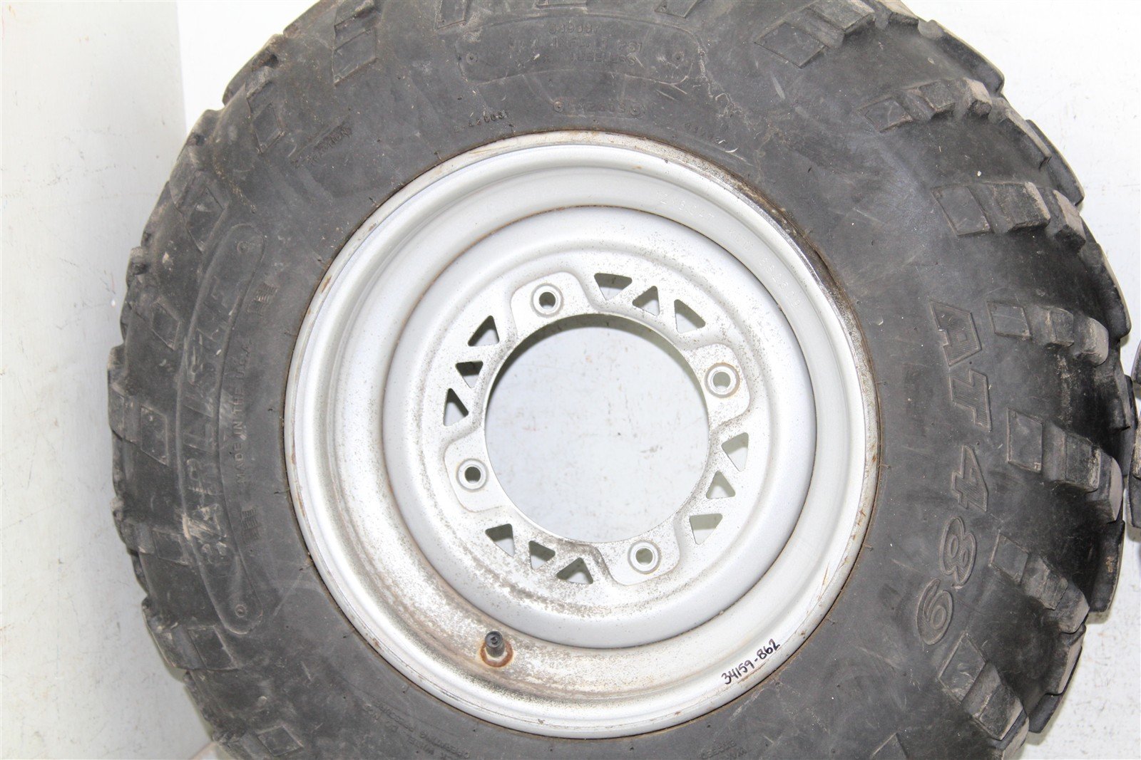 2004 Polaris ATP 330 4x4 Front Wheel Set Rims 34159
