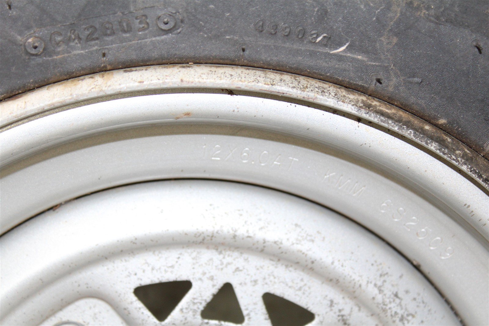 2004 Polaris ATP 330 4x4 Front Wheel Set Rims 34159