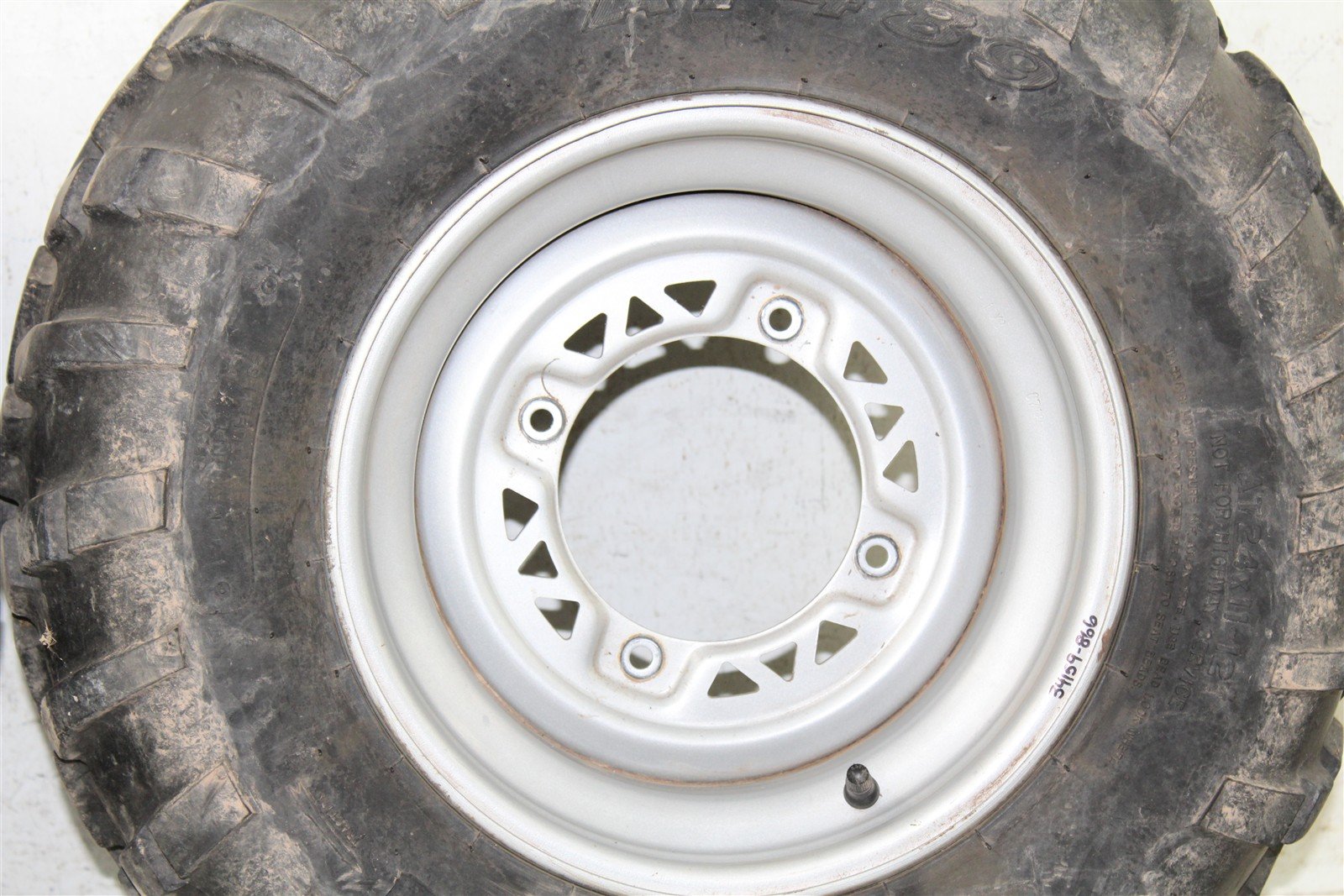 2004 Polaris ATP 330 4x4 Rear Wheel Set Rims 34159