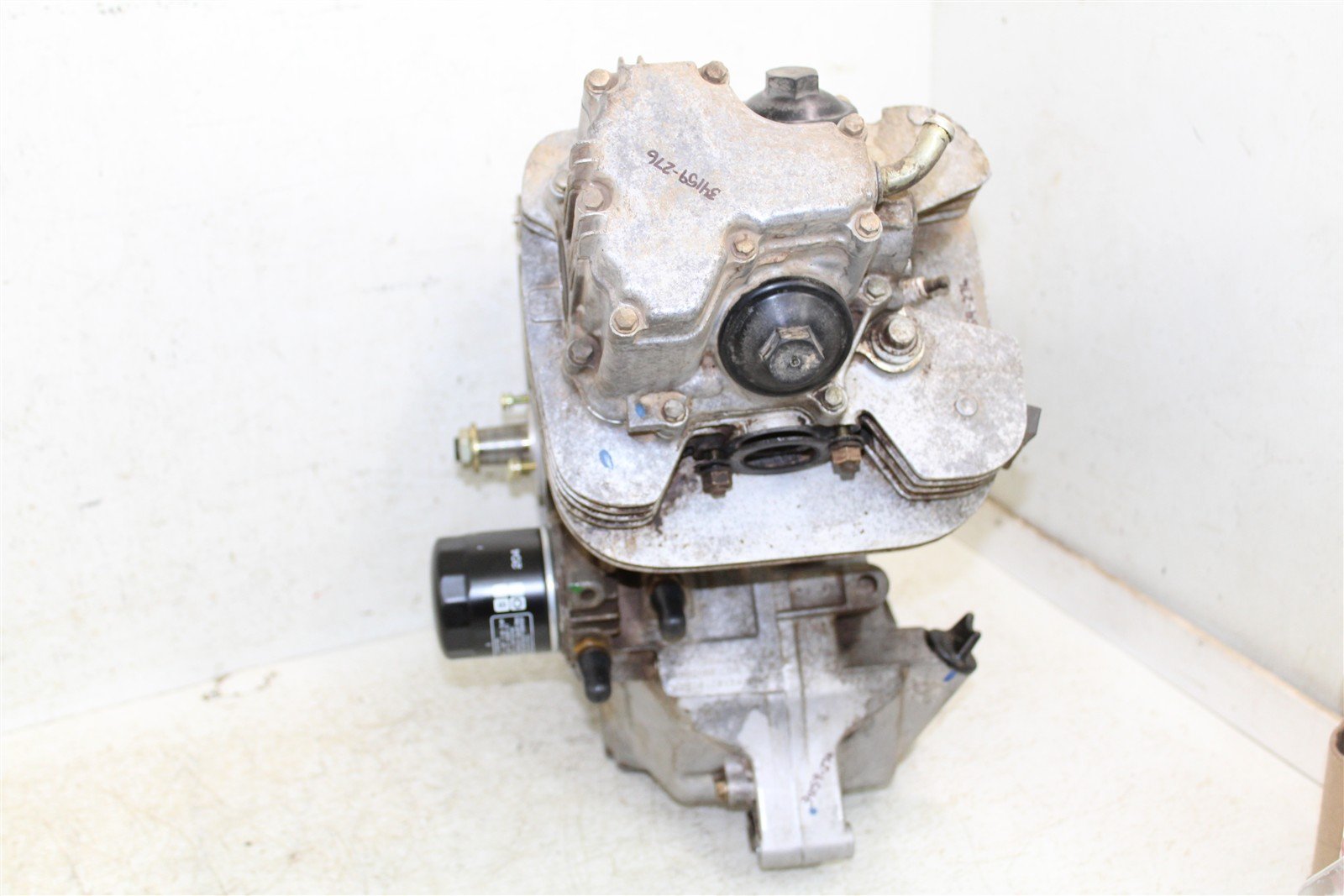 2004 Polaris ATP 330 4x4 Running Engine Cases Crankshaft Cylinder Head 34159