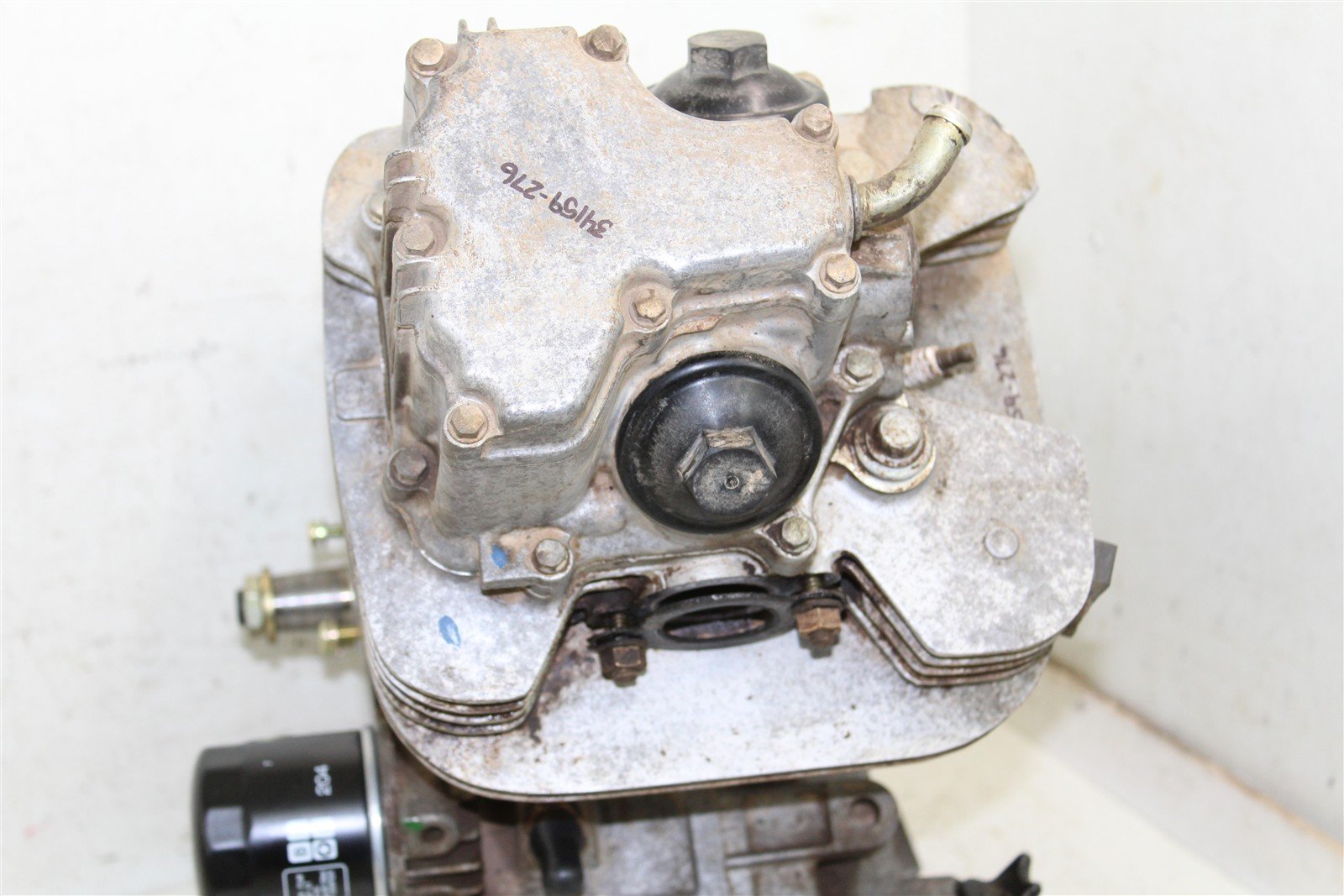 2004 Polaris ATP 330 4x4 Running Engine Cases Crankshaft Cylinder Head 34159