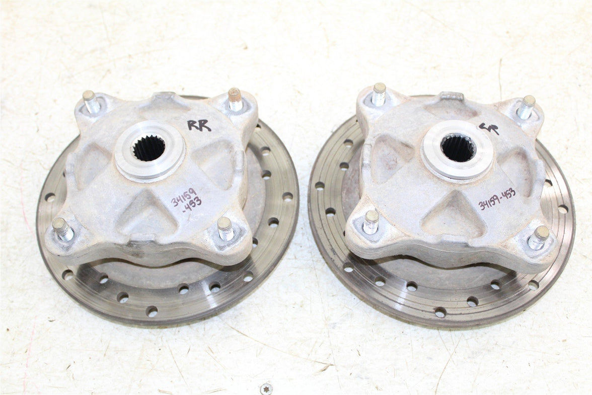 2004 Polaris ATP 330 4x4 Rear Hubs Wheel Mounts 34159