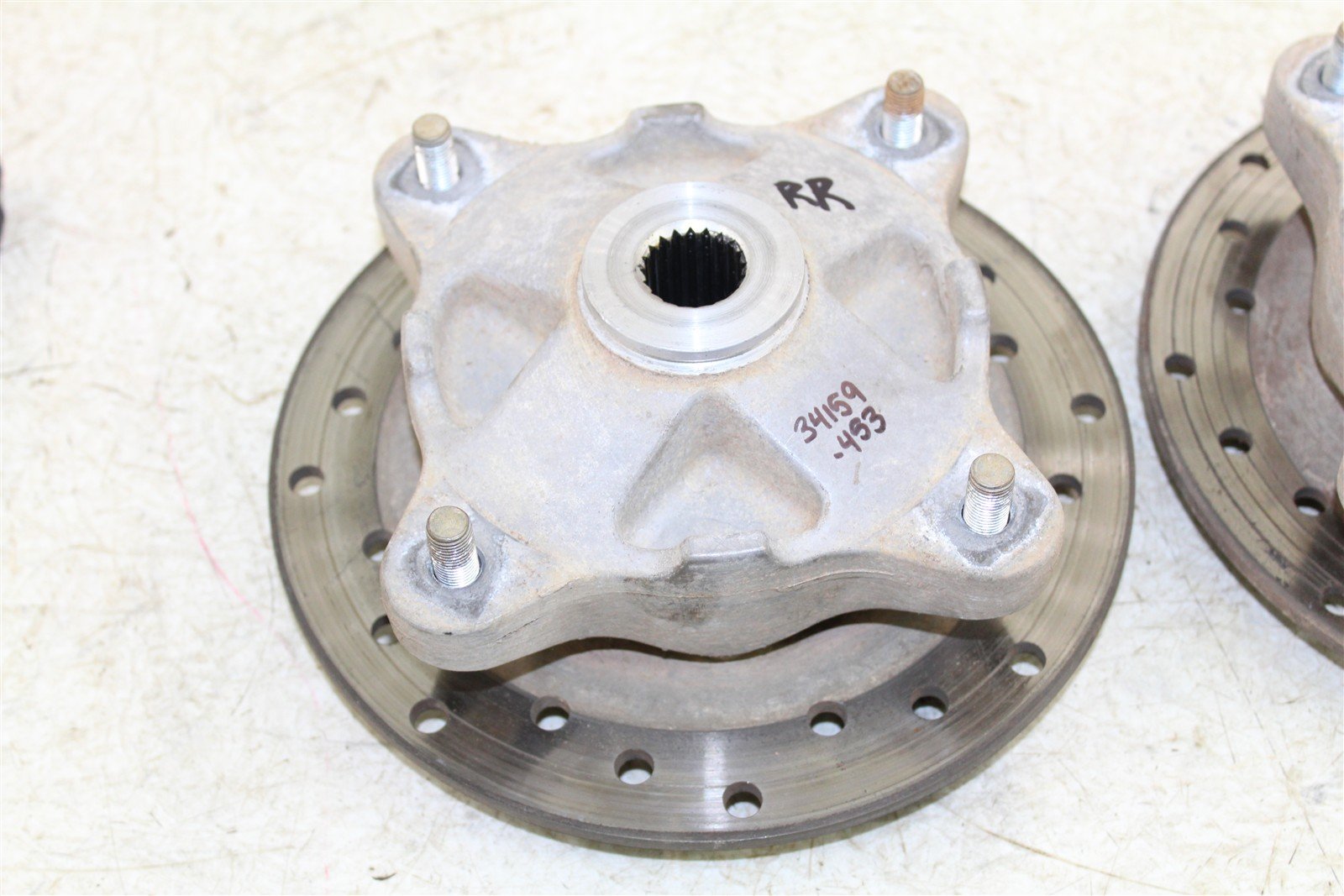 2004 Polaris ATP 330 4x4 Rear Hubs Wheel Mounts 34159