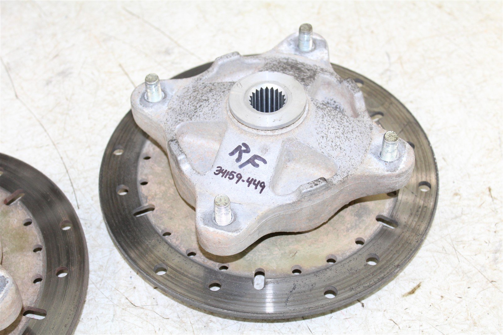 2004 Polaris ATP 330 4x4 Front Hubs Brake Rotors 34159