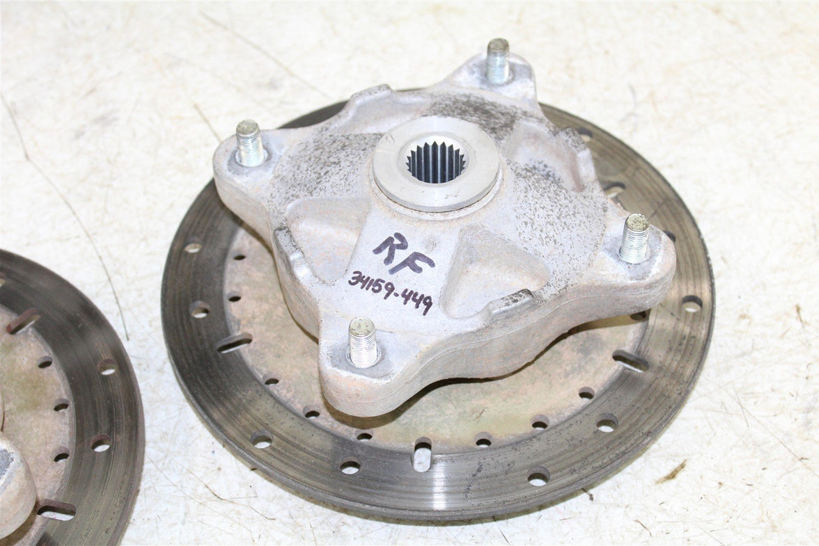 2004 Polaris ATP 330 4x4 Front Hubs Brake Rotors 34159
