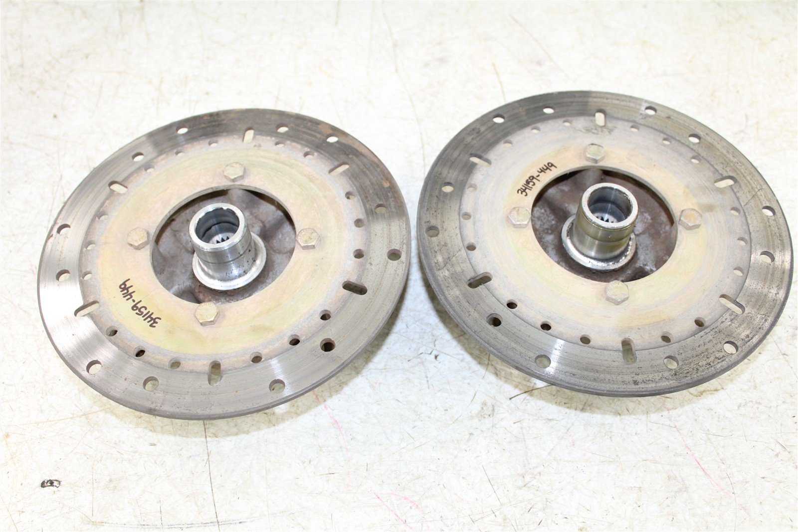 2004 Polaris ATP 330 4x4 Front Hubs Brake Rotors 34159