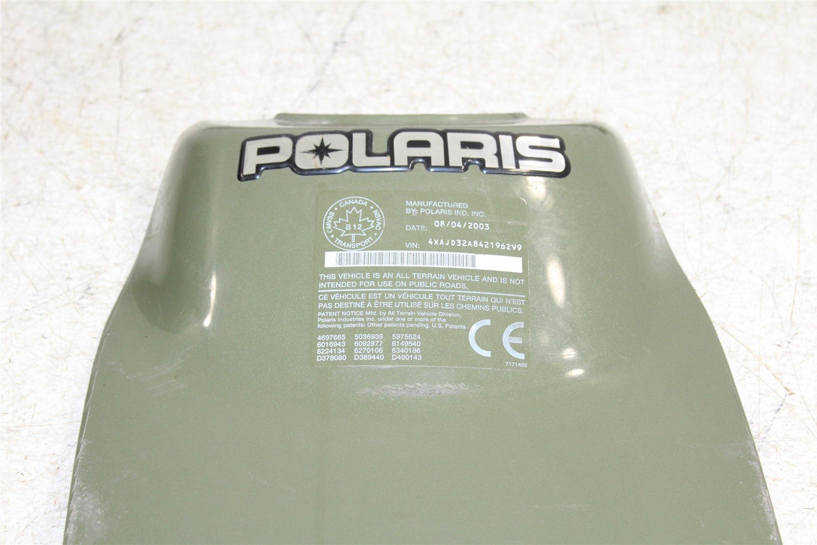 2004 Polaris ATP 330 4x4 Front Hood Plastic Fender 34159