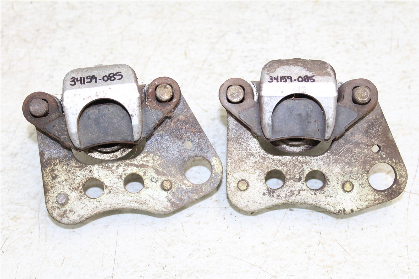 2004 Polaris ATP 330 4x4 Front Brake Calipers Set Left Right 34159