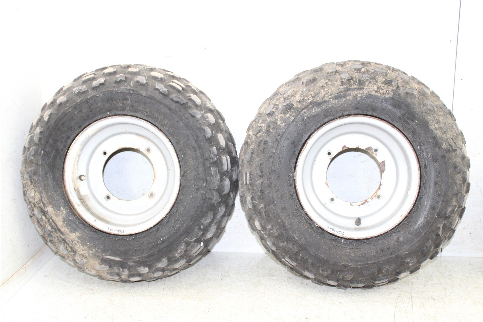 1991 Polaris Trail Boss 250 Front Wheel Set Rims 34159