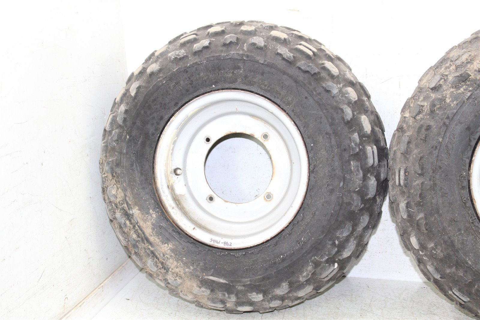 1991 Polaris Trail Boss 250 Front Wheel Set Rims 34159
