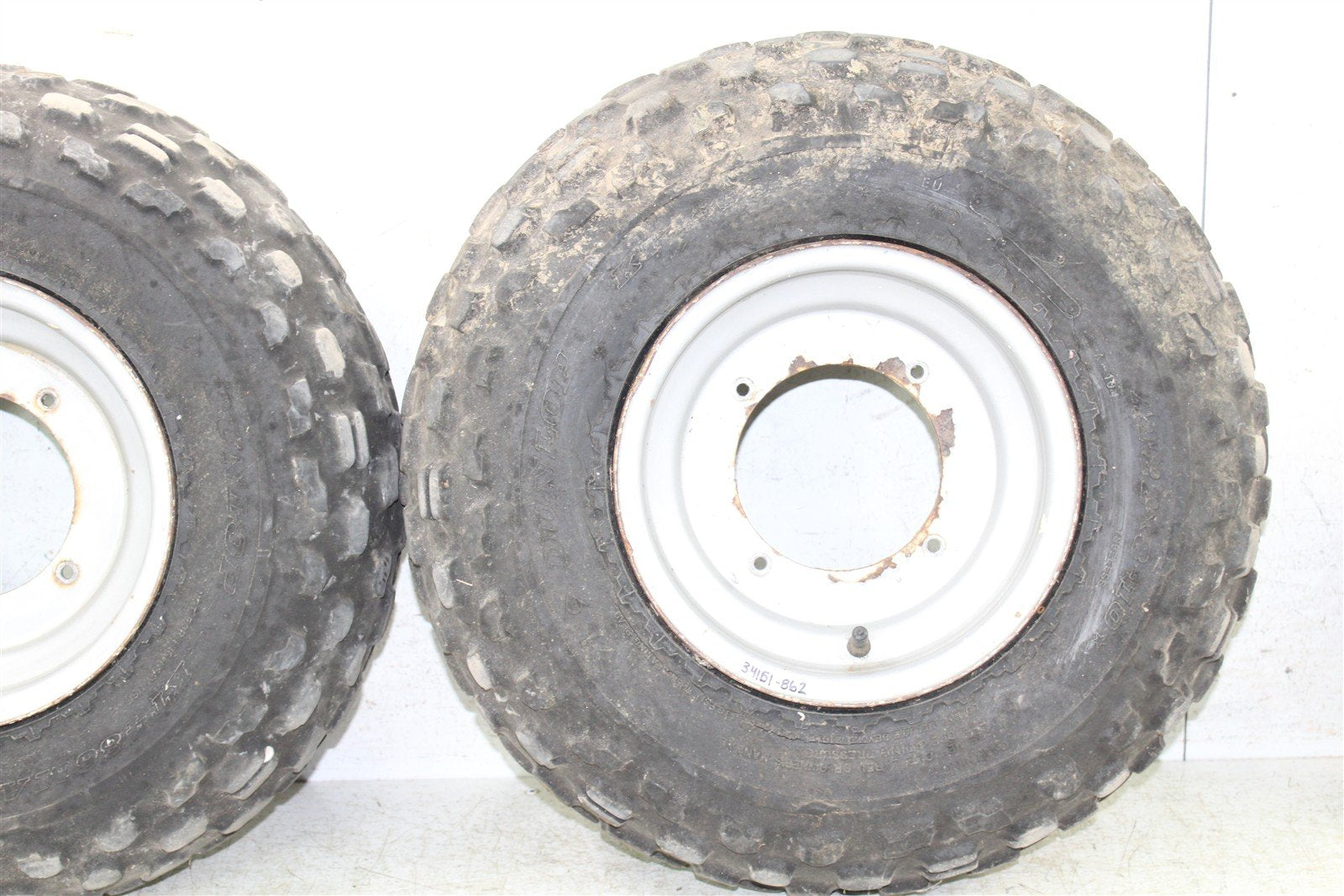 1991 Polaris Trail Boss 250 Front Wheel Set Rims 34159