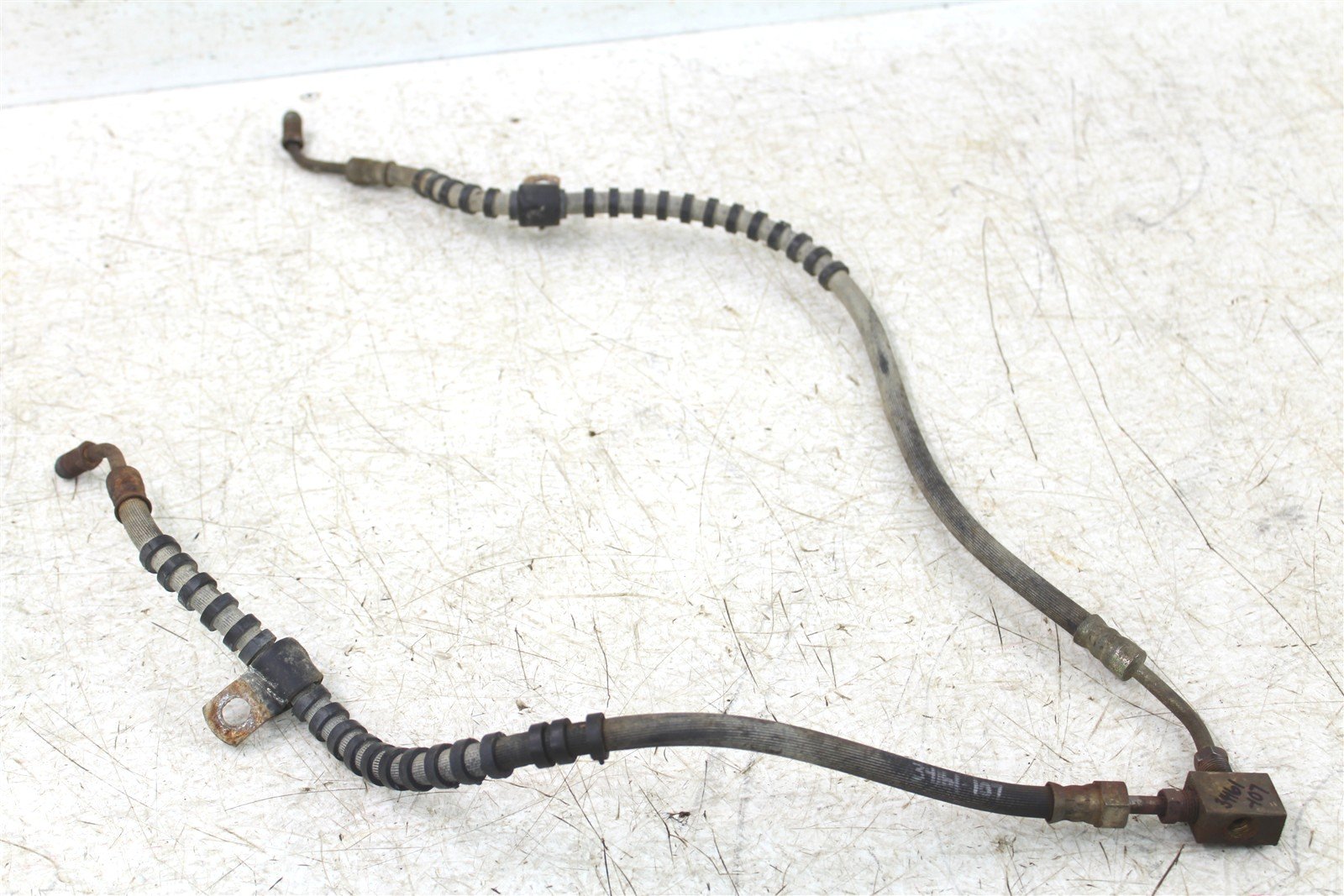 1991 Polaris Trail Boss 250 Front Lower Brake Hose Line 34159