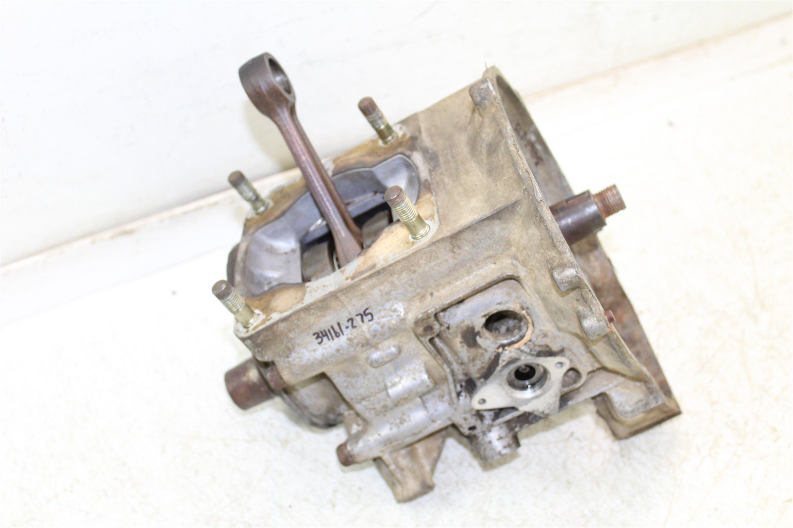 1991 Polaris Trail Boss 250 Engine Bottom Lower End Cases Crankshaft 34159