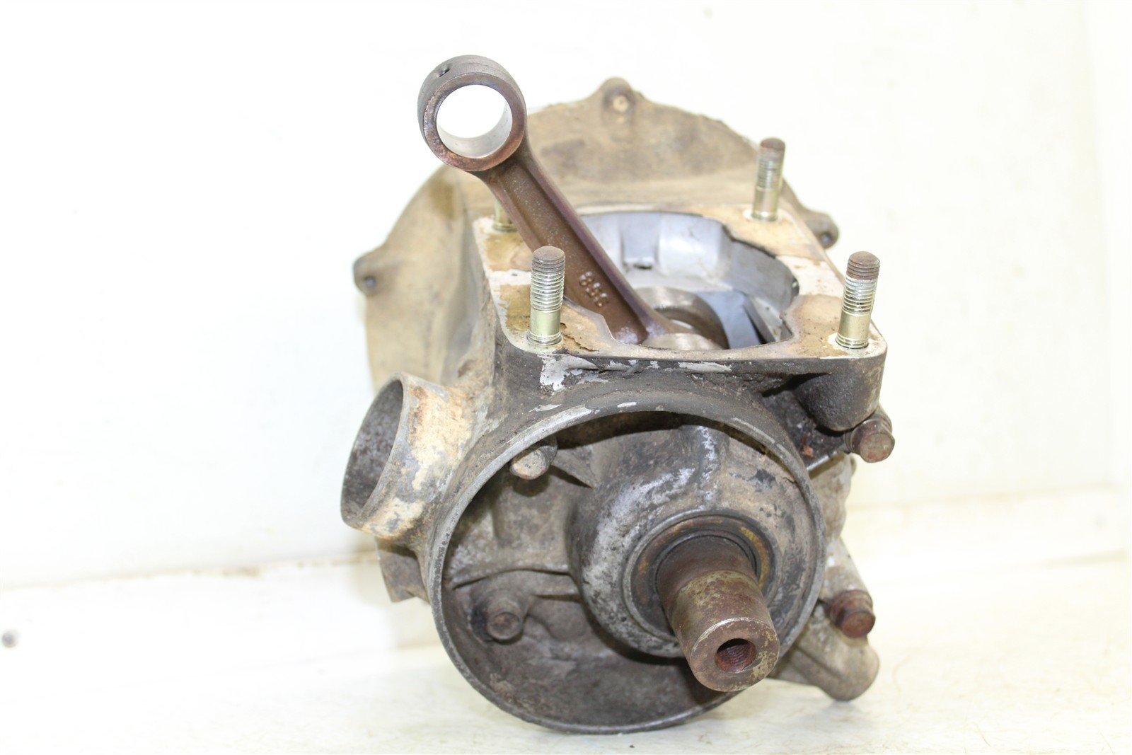 1991 Polaris Trail Boss 250 Engine Bottom Lower End Cases Crankshaft 34159