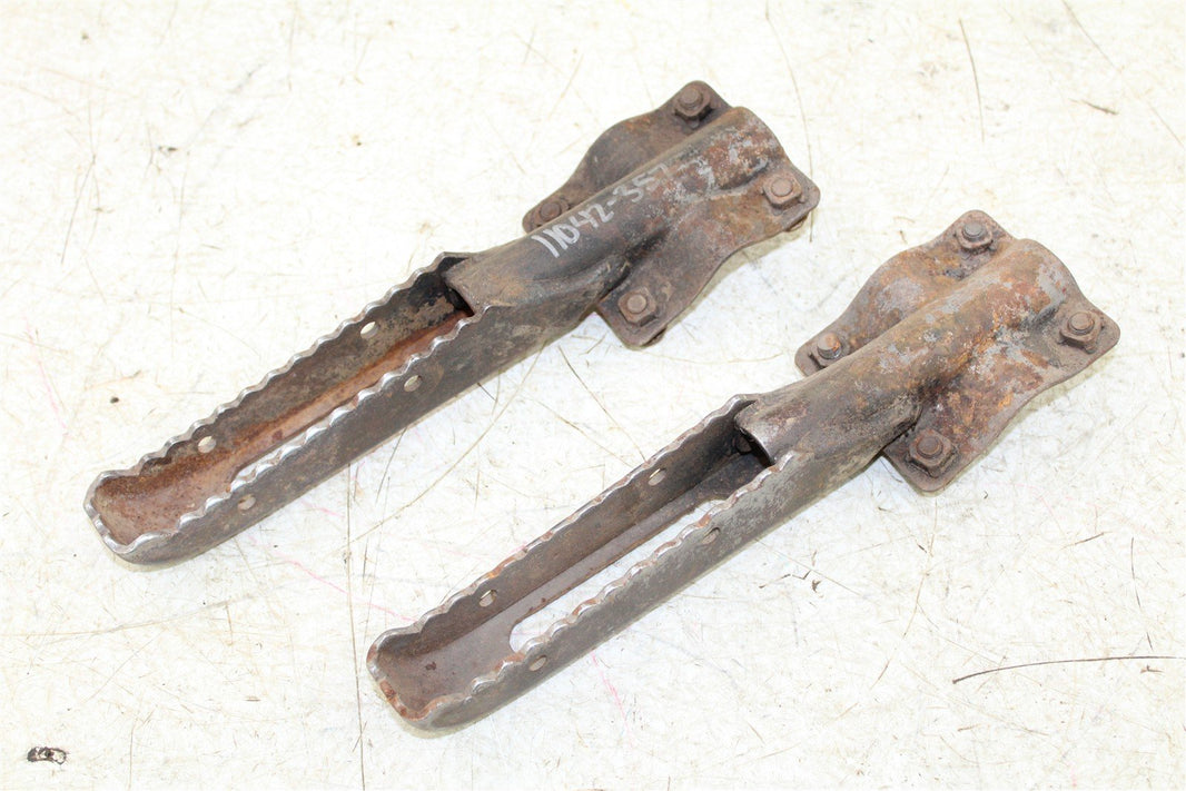 1986 Honda TRX 200 SX Foot Pegs Rests Set Left Right 11042