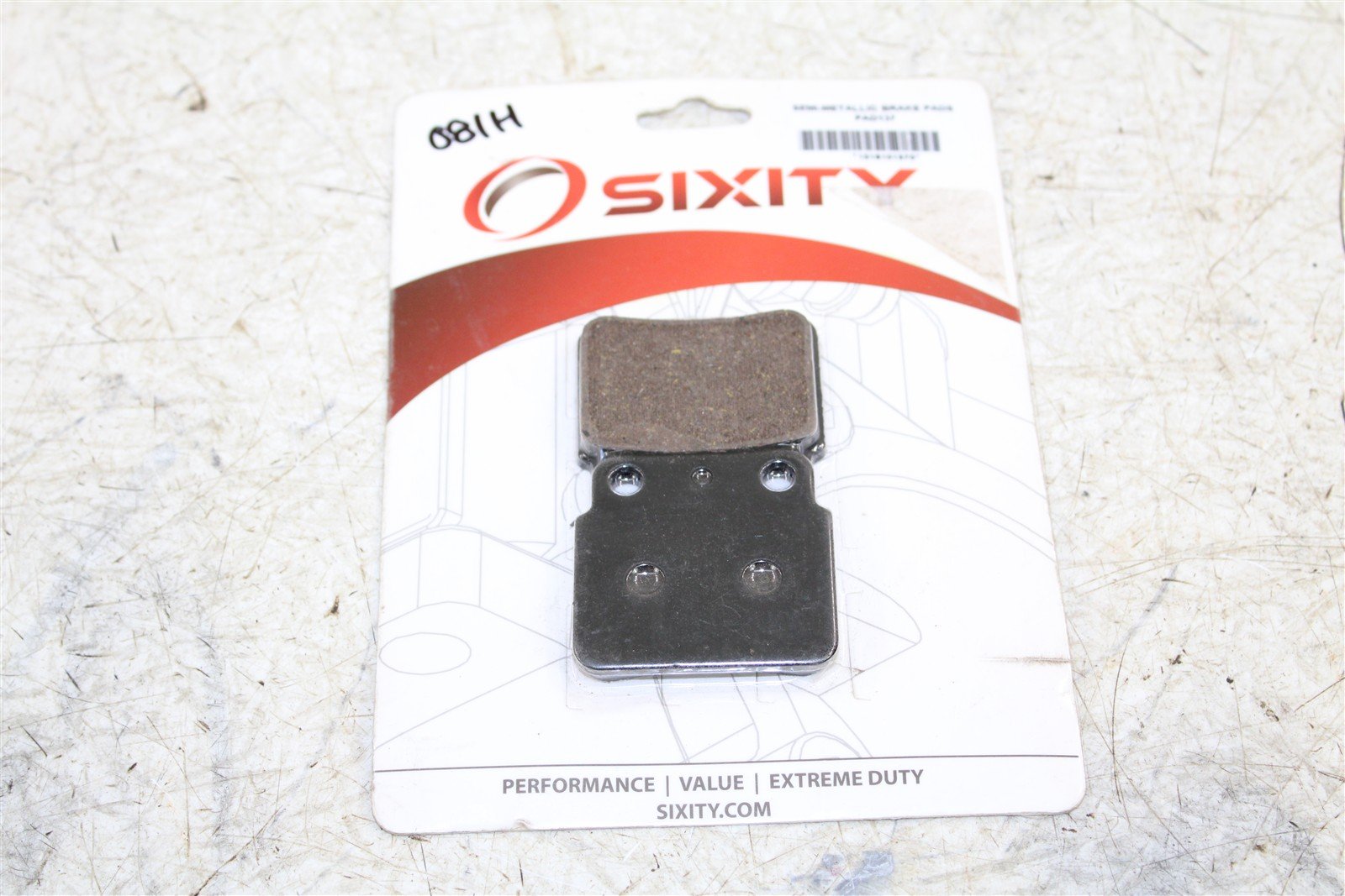 2006-2009 Suzuki LTR 450 Quadracer Rear Brake Pads 1016101370 NEW 081H