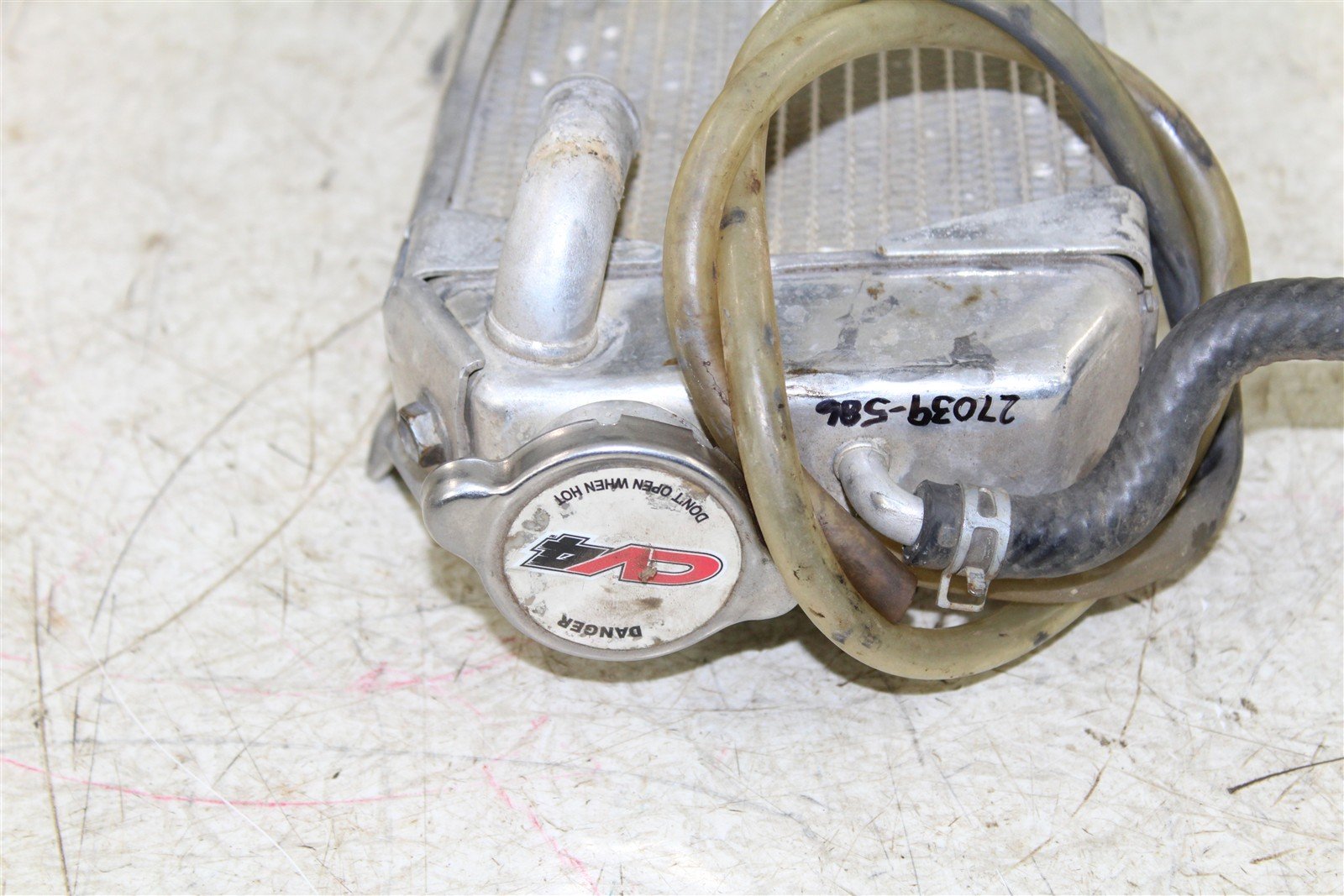 2009 Kawasaki KX 250F Radiators w/ Hoses Left Right 27039