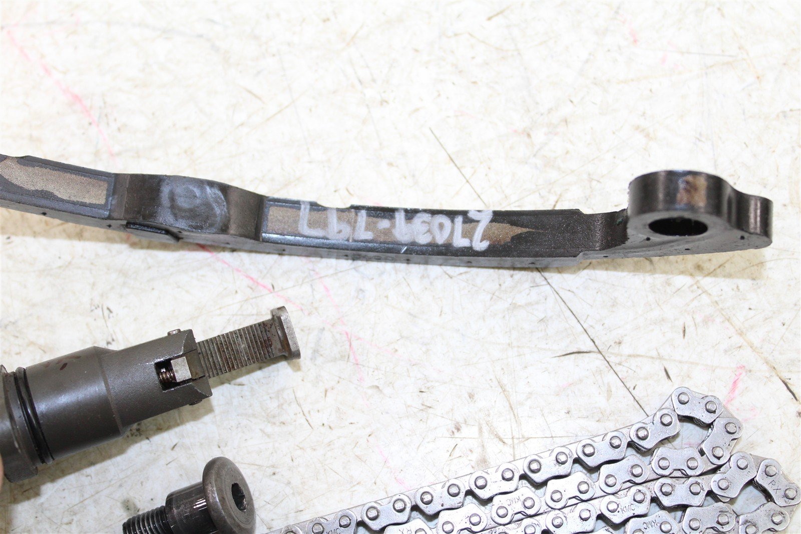2009 Kawasaki KX 250F Timing Chain Guide w/ Camshaft Tensioner 27039