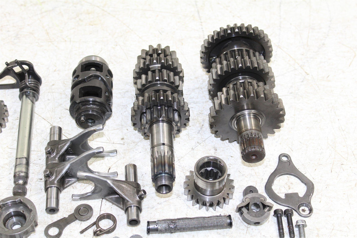 2009 Kawasaki KX 250F Transmission Gears Shaft Shift Drum 27039