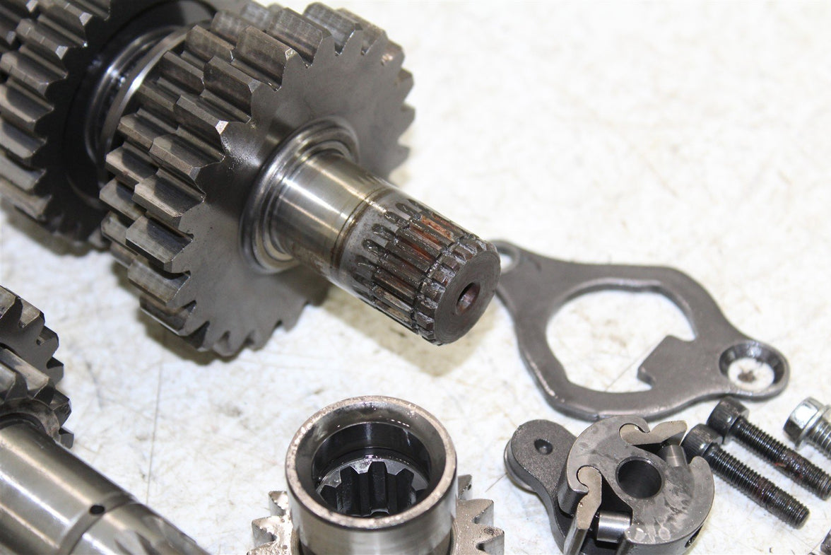 2009 Kawasaki KX 250F Transmission Gears Shaft Shift Drum 27039