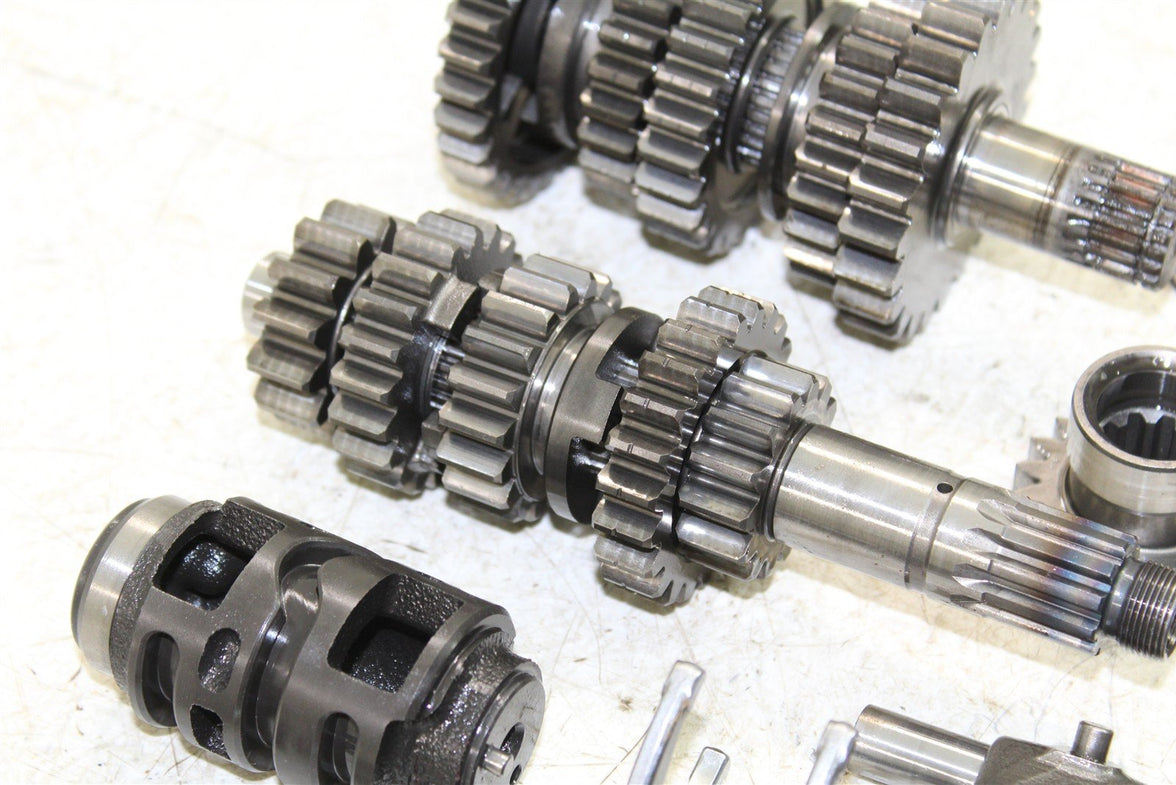 2009 Kawasaki KX 250F Transmission Gears Shaft Shift Drum 27039