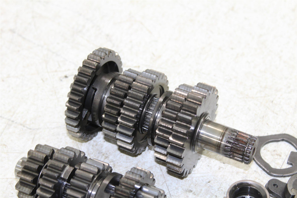 2009 Kawasaki KX 250F Transmission Gears Shaft Shift Drum 27039