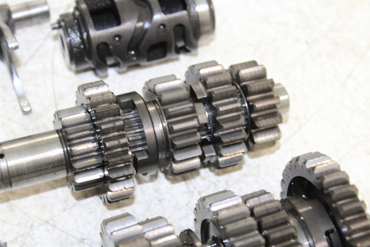 2009 Kawasaki KX 250F Transmission Gears Shaft Shift Drum 27039