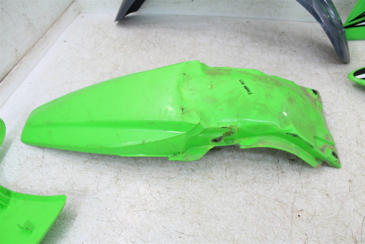 2009 Kawasaki KX 250F Fender Set Rear Front Number Plates Tank Shrouds 27039