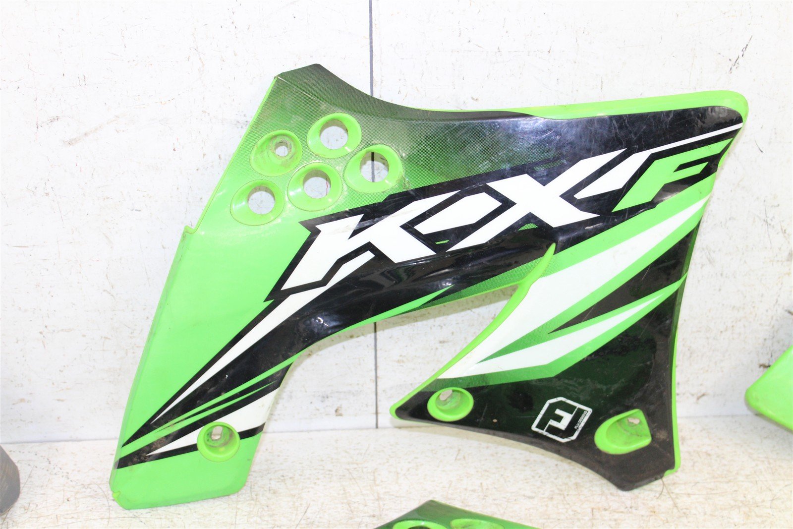 2009 Kawasaki KX 250F Fender Set Rear Front Number Plates Tank Shrouds 27039