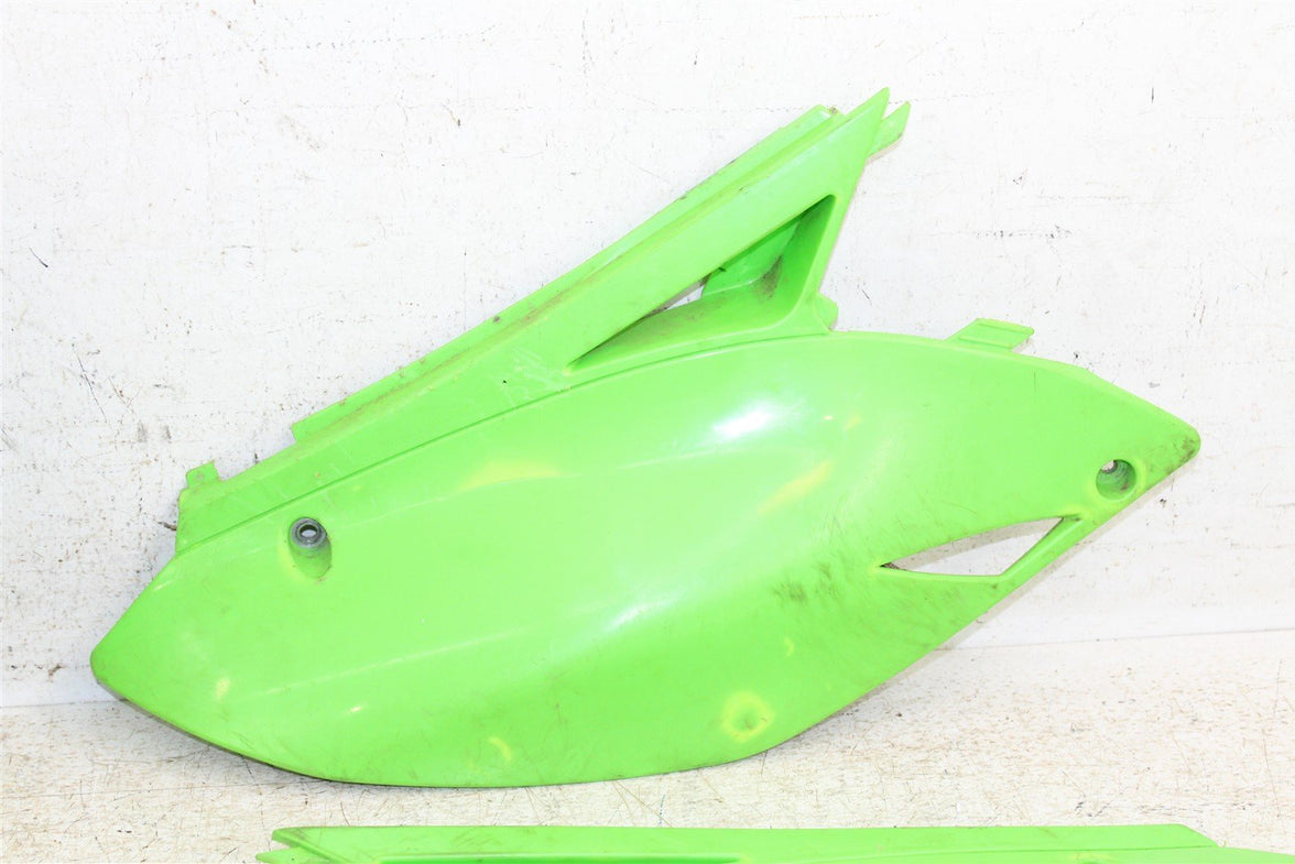 2009 Kawasaki KX 250F Fender Set Rear Front Number Plates Tank Shrouds 27039